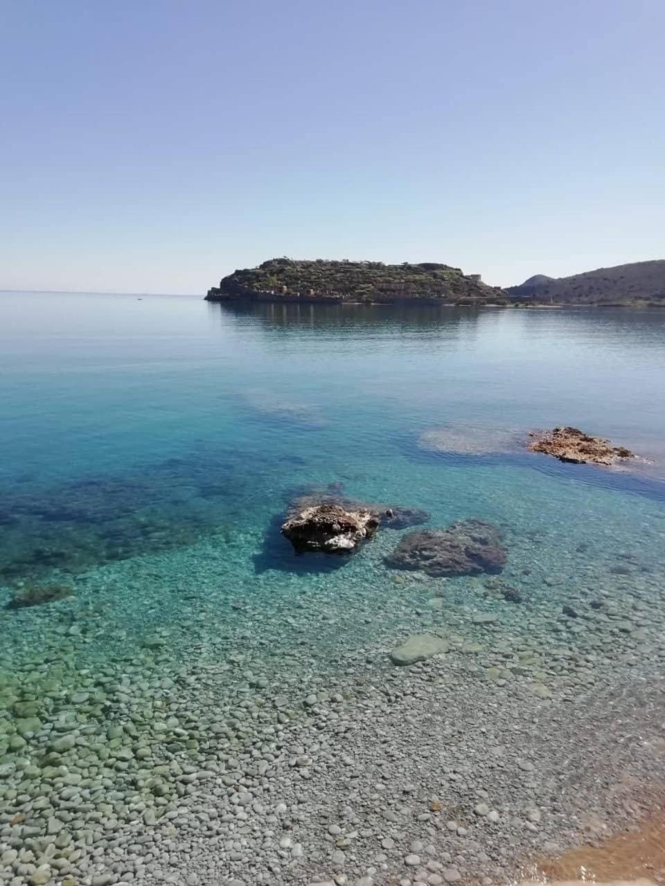 The Island Sea View Apartment Elounda  Luaran gambar